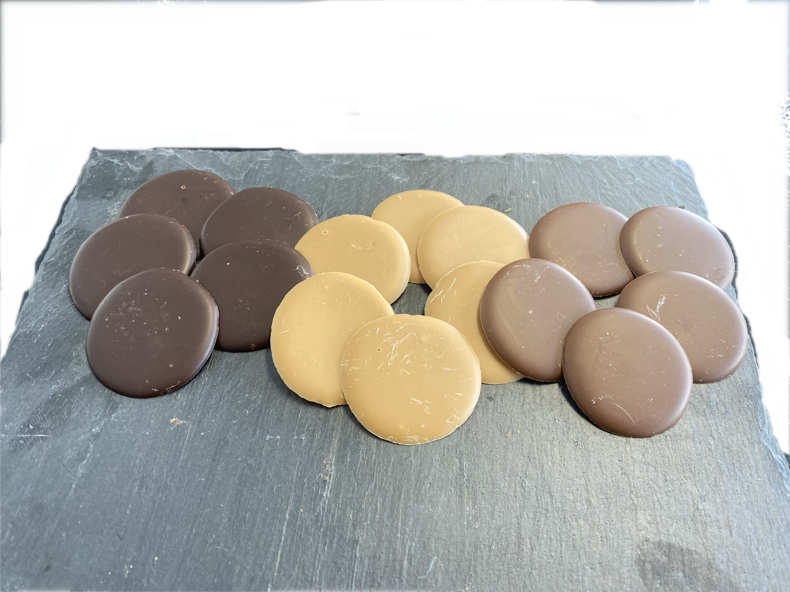 Pastilles Noir Lait Blond