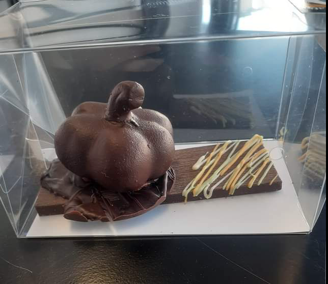 Citrouille en chocolat