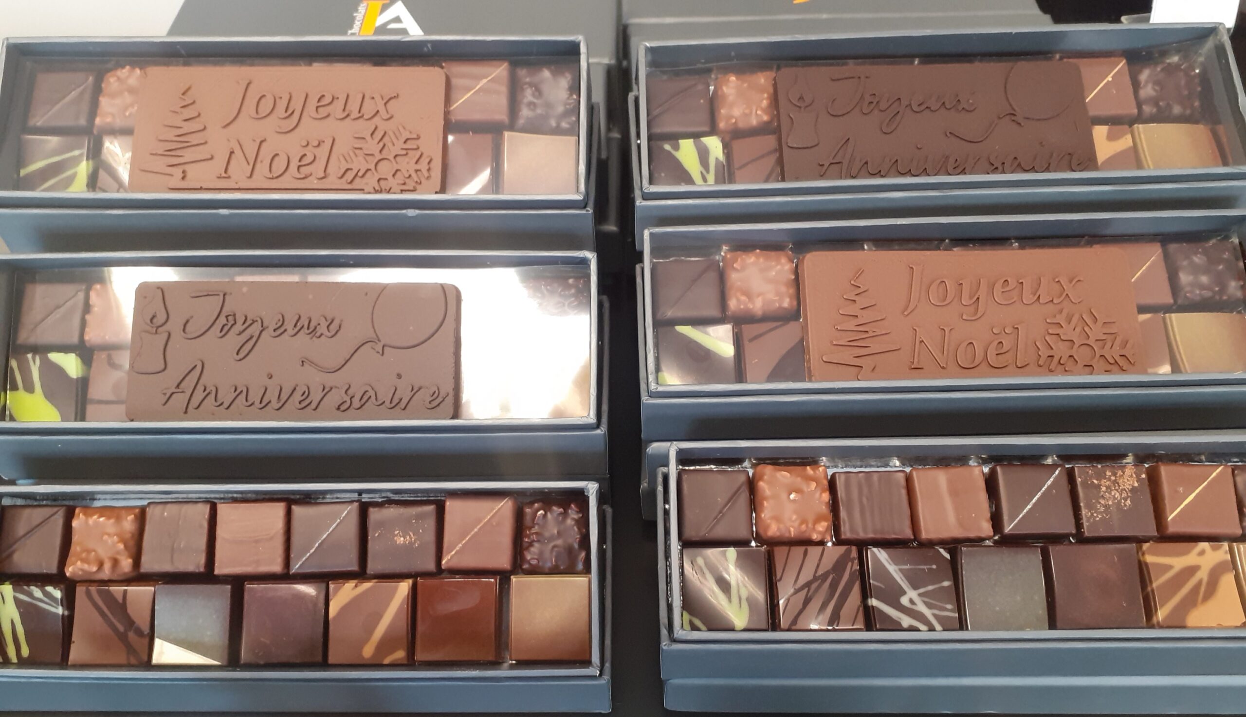 Écrin en chocolat