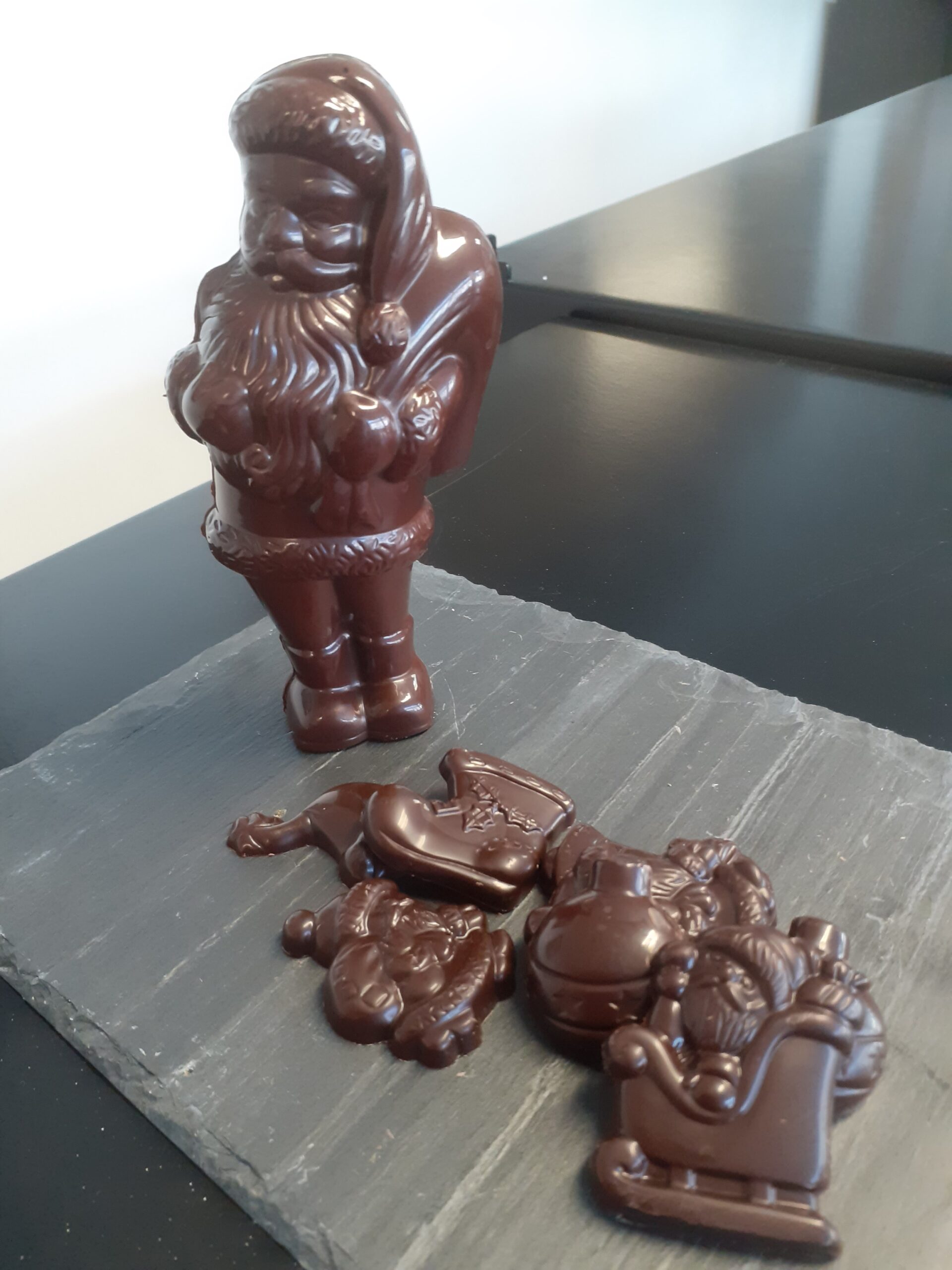 Père Noël en chocolat