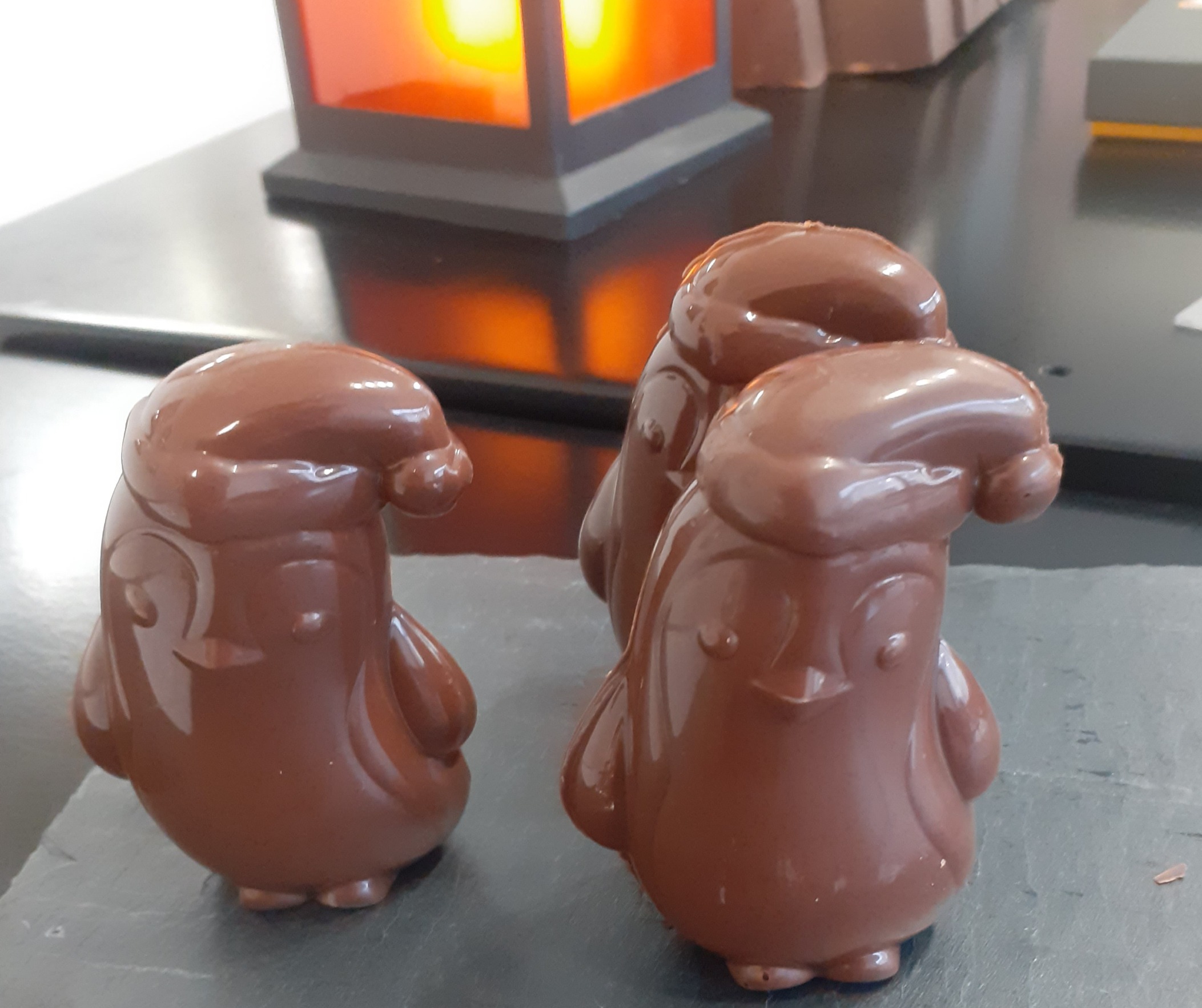 Pingouin en chocolat