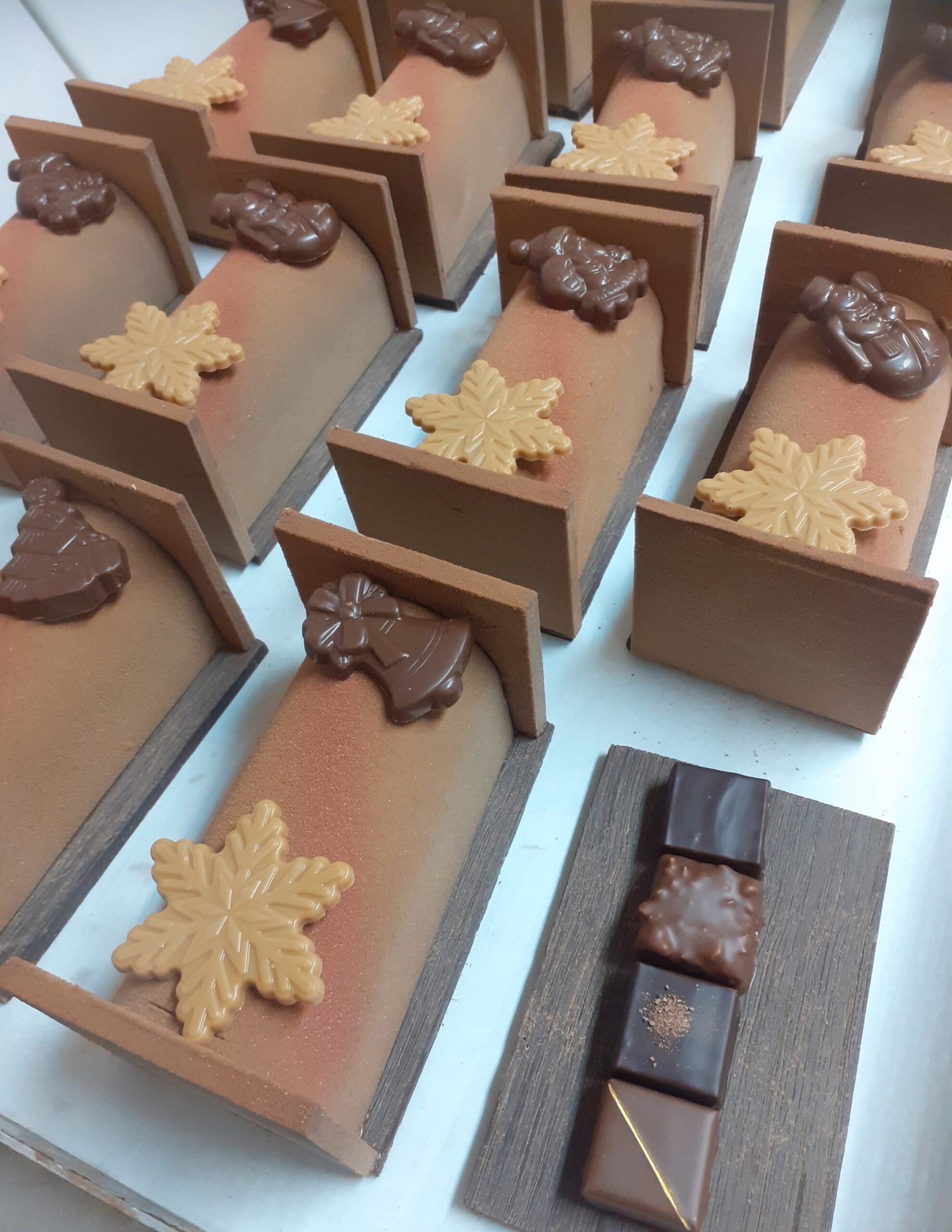 Bûchette en chocolat
